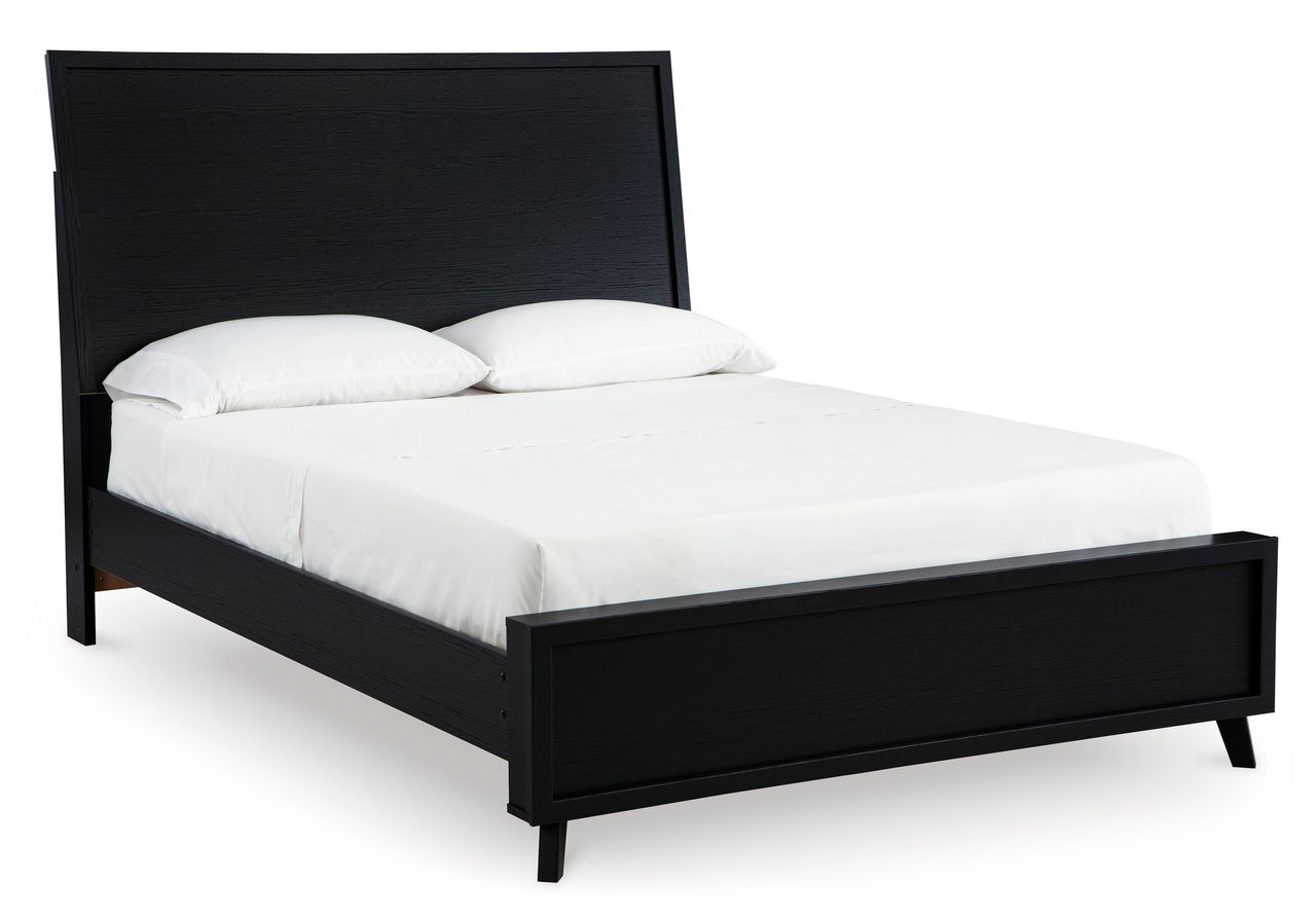 Danziar Black Queen Panel Headboard Only B101357