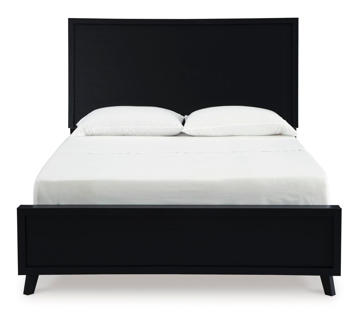 Danziar Black Queen Panel Headboard Only B101357