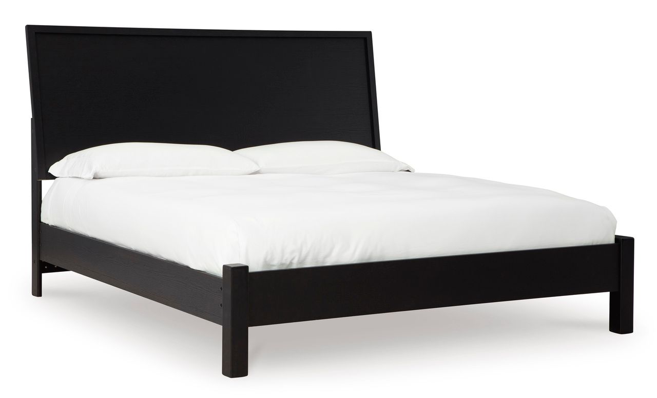Danziar Black King Panel Headboard Only B101358