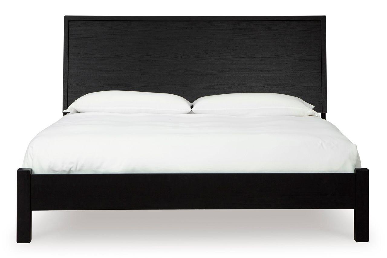 Danziar Black King Panel Headboard Only B101358