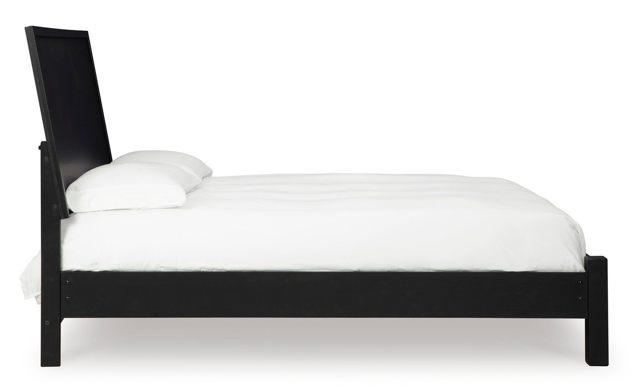 Danziar Black King Panel Headboard Only B101358