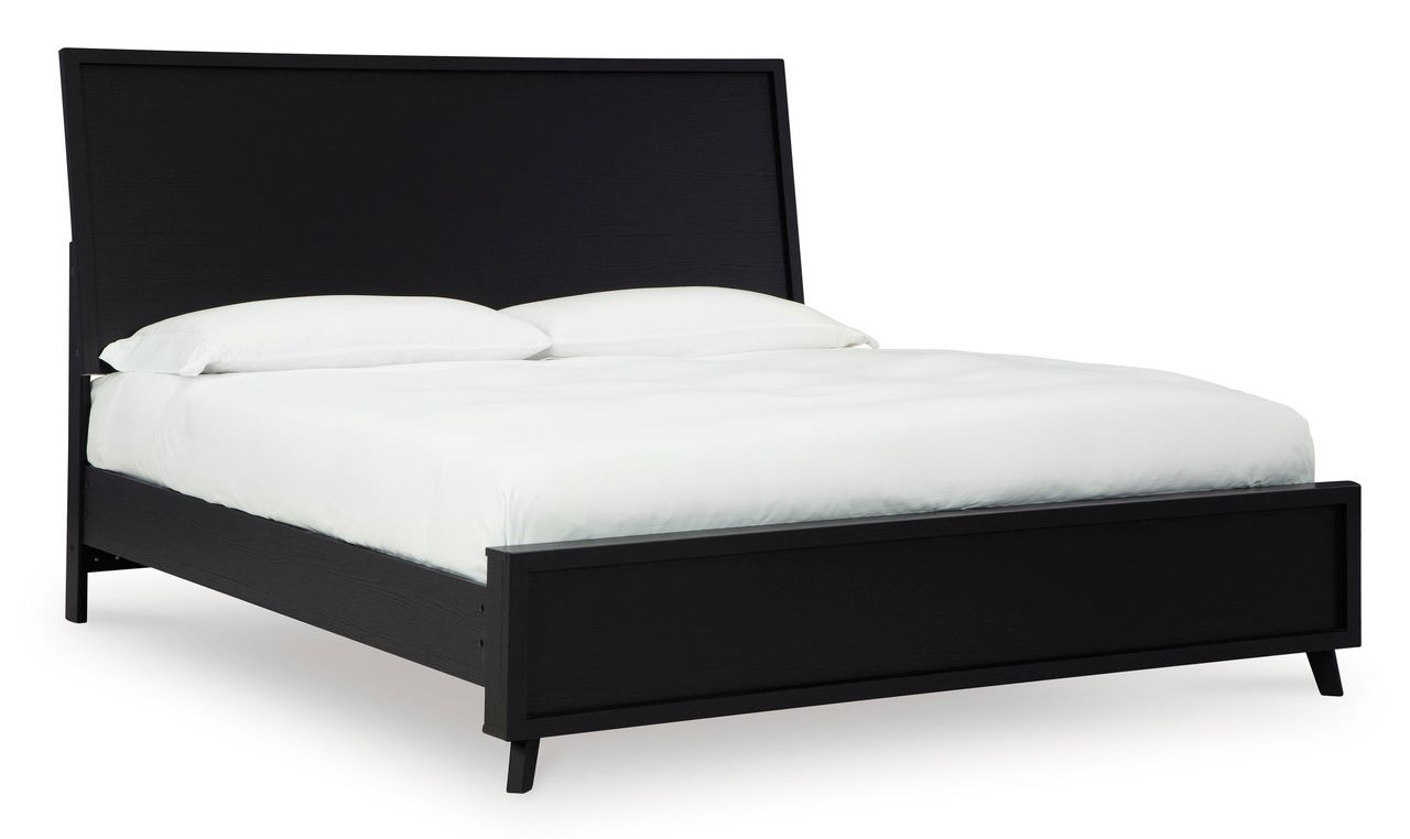 Danziar Black King Panel Headboard Only B101358