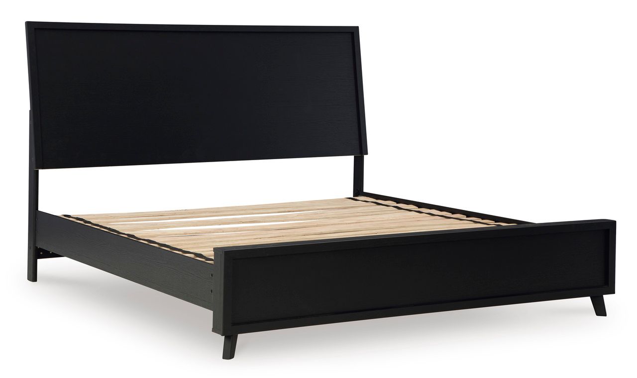 Danziar Black King Panel Headboard Only B101358