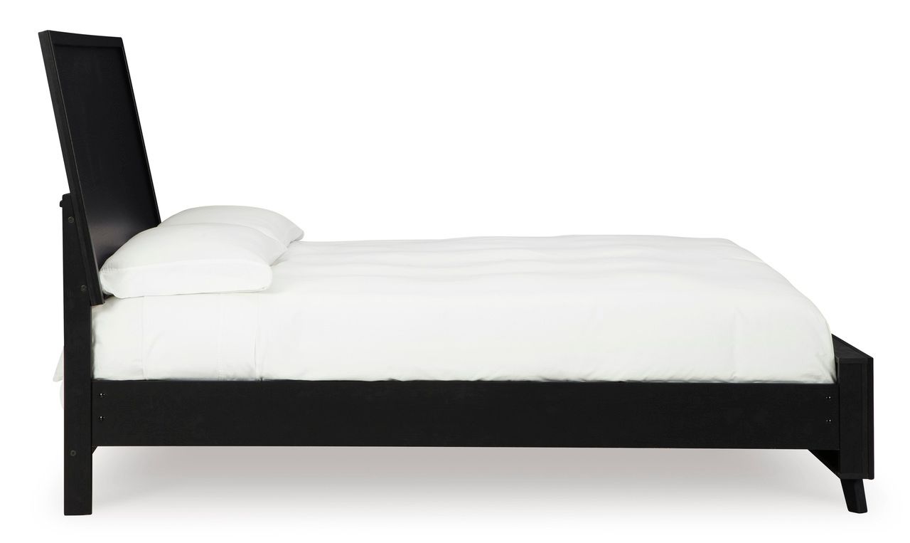 Danziar Black King Panel Headboard Only B101358