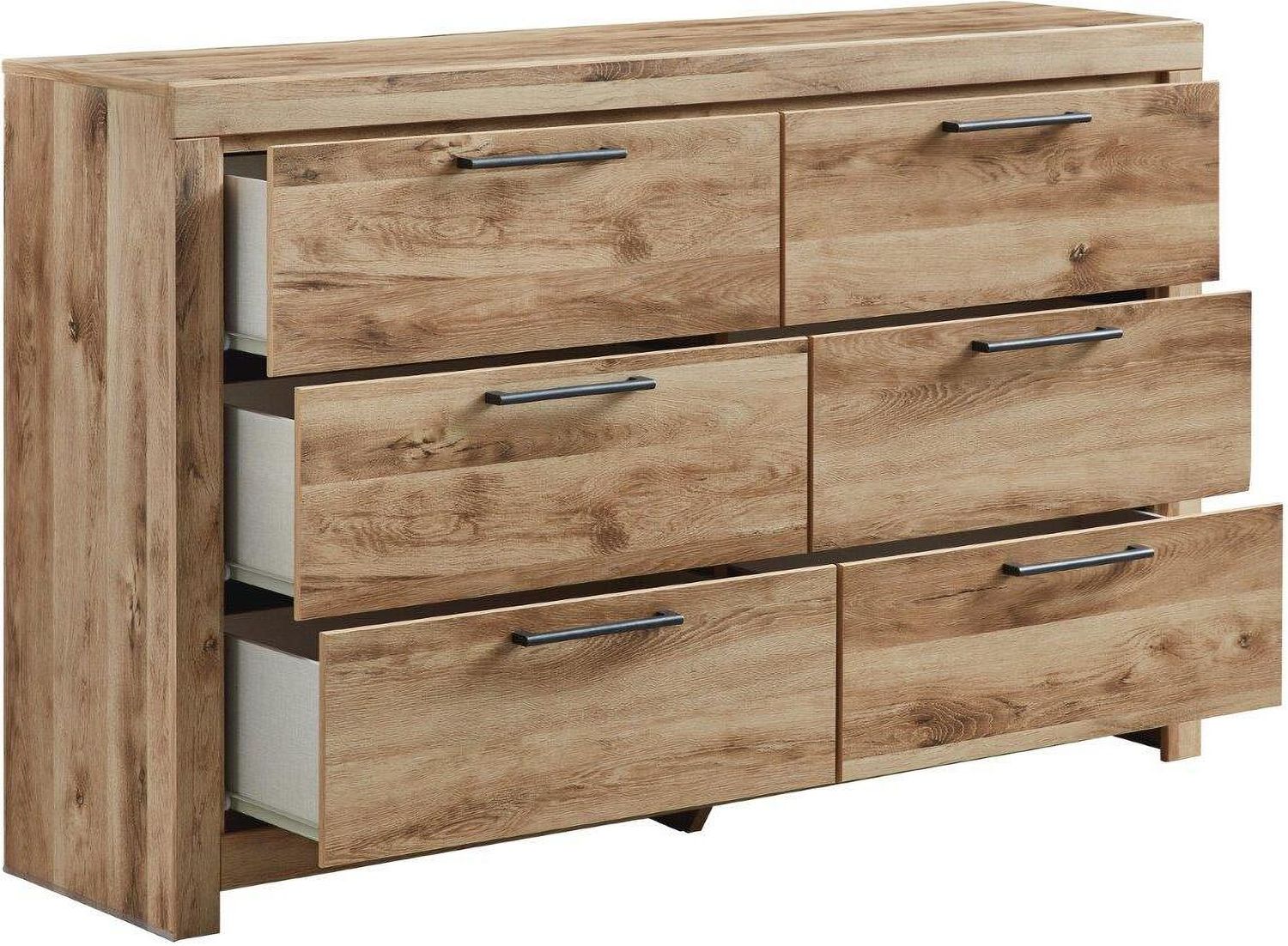 Hyanna Tan Six Drawer Dresser B105031
