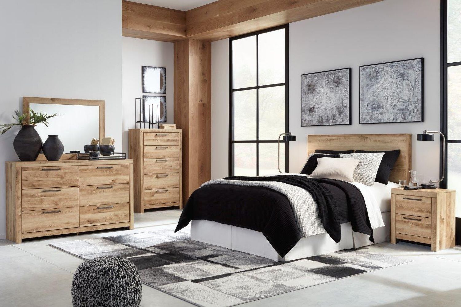 Hyanna Tan Bedroom Mirror B105036