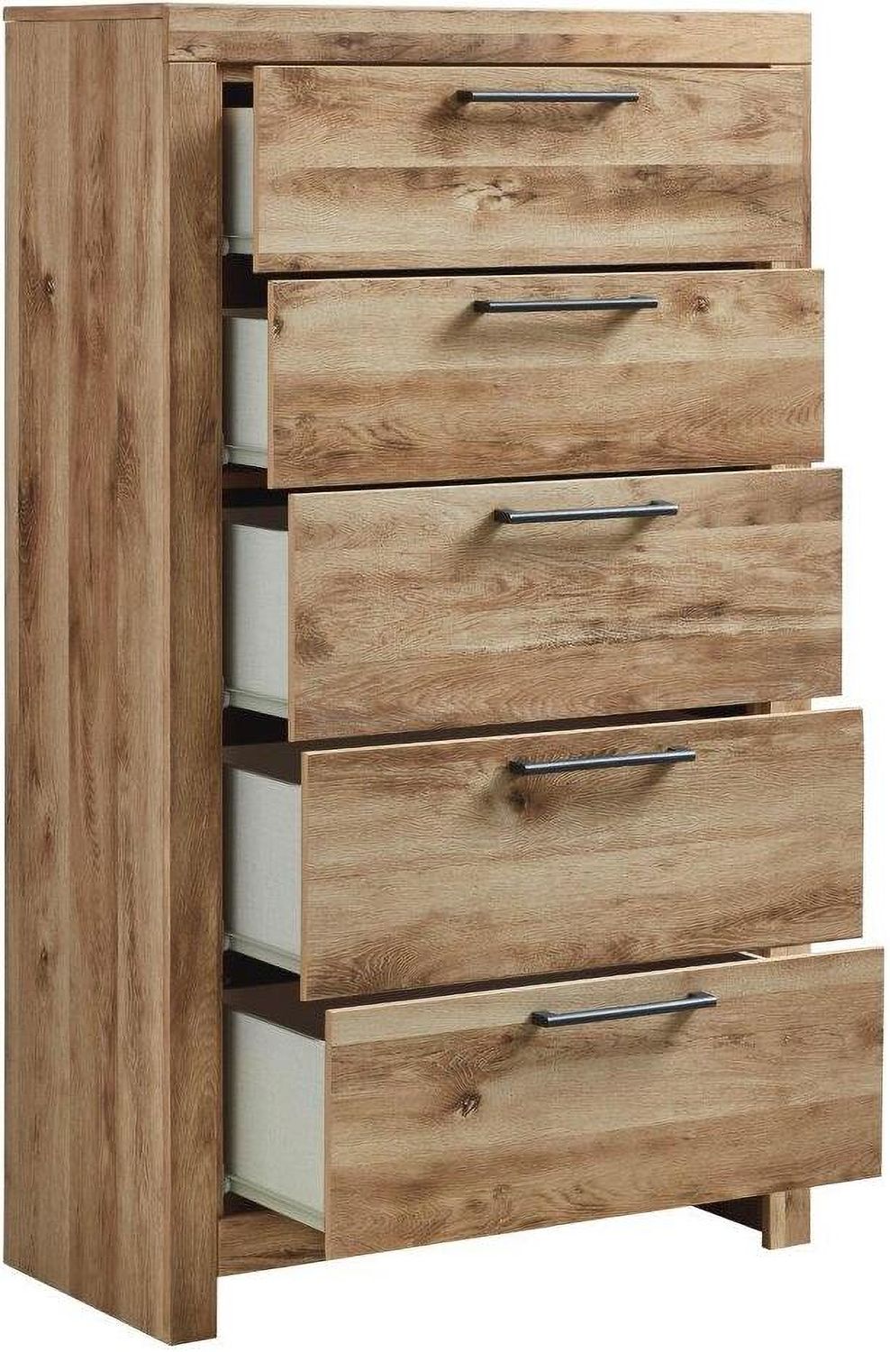 Hyanna Tan Five Drawer Chest B105046