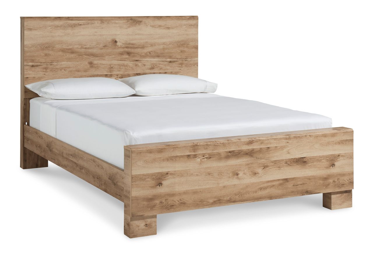 Hyanna Tan Brown Queen Panel Headboard Only B105057