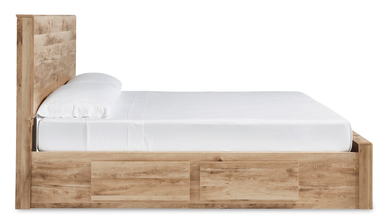Hyanna Tan Brown King Panel Headboard Only B105058