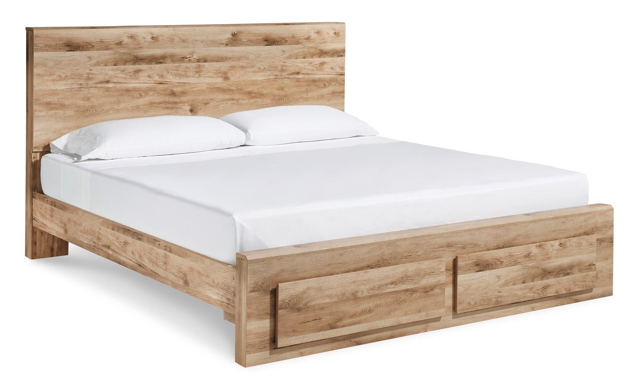 Hyanna Tan Brown King Panel Headboard Only B105058