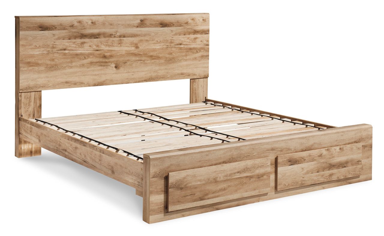 Hyanna Tan Brown King Panel Headboard Only B105058