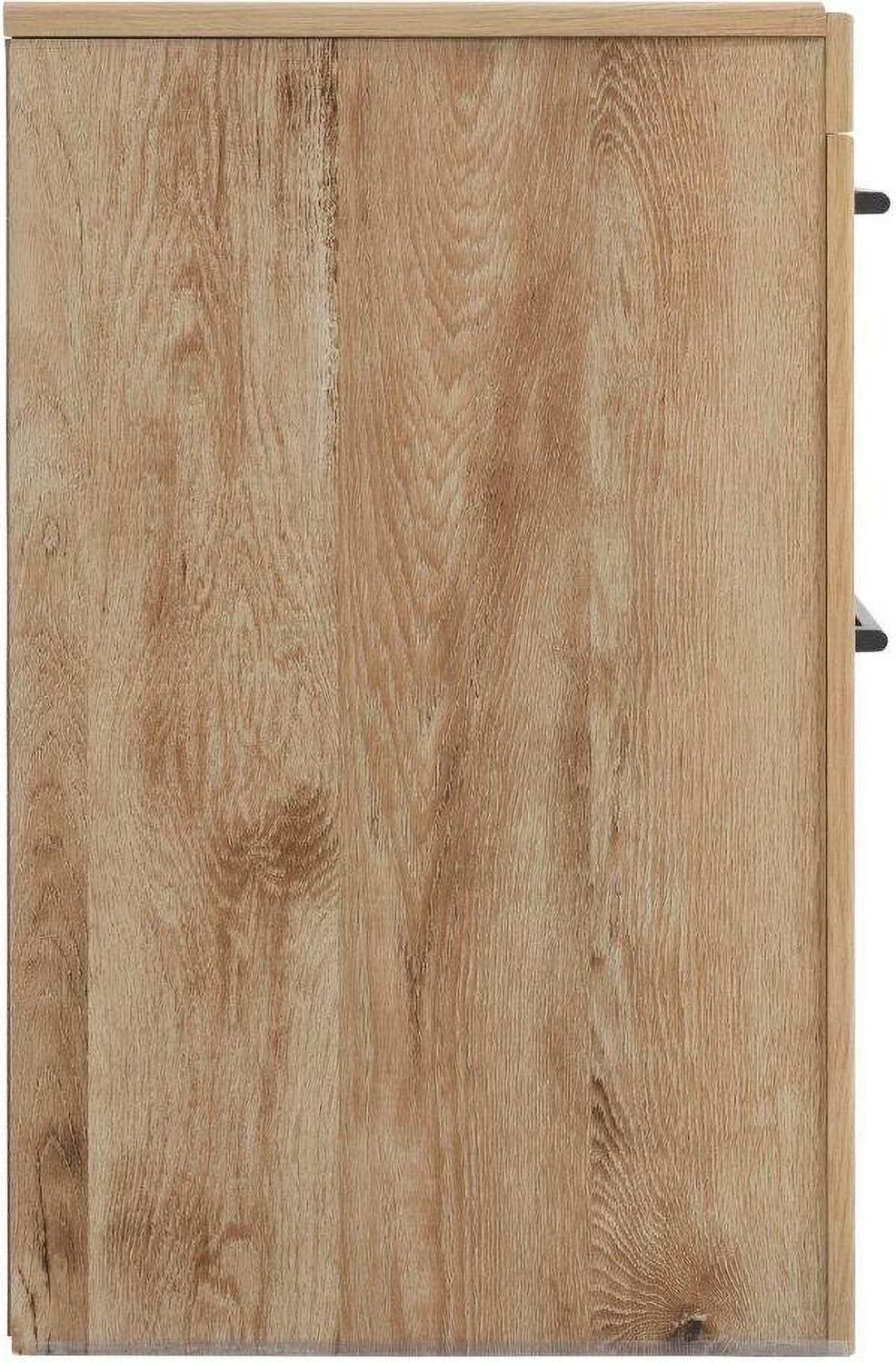 Hyanna Tan Two Drawer Nightstand B105092