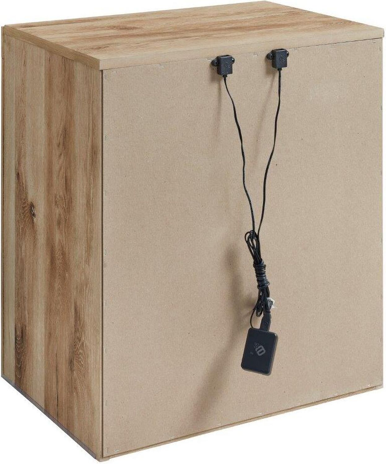 Hyanna Tan Two Drawer Nightstand B105092