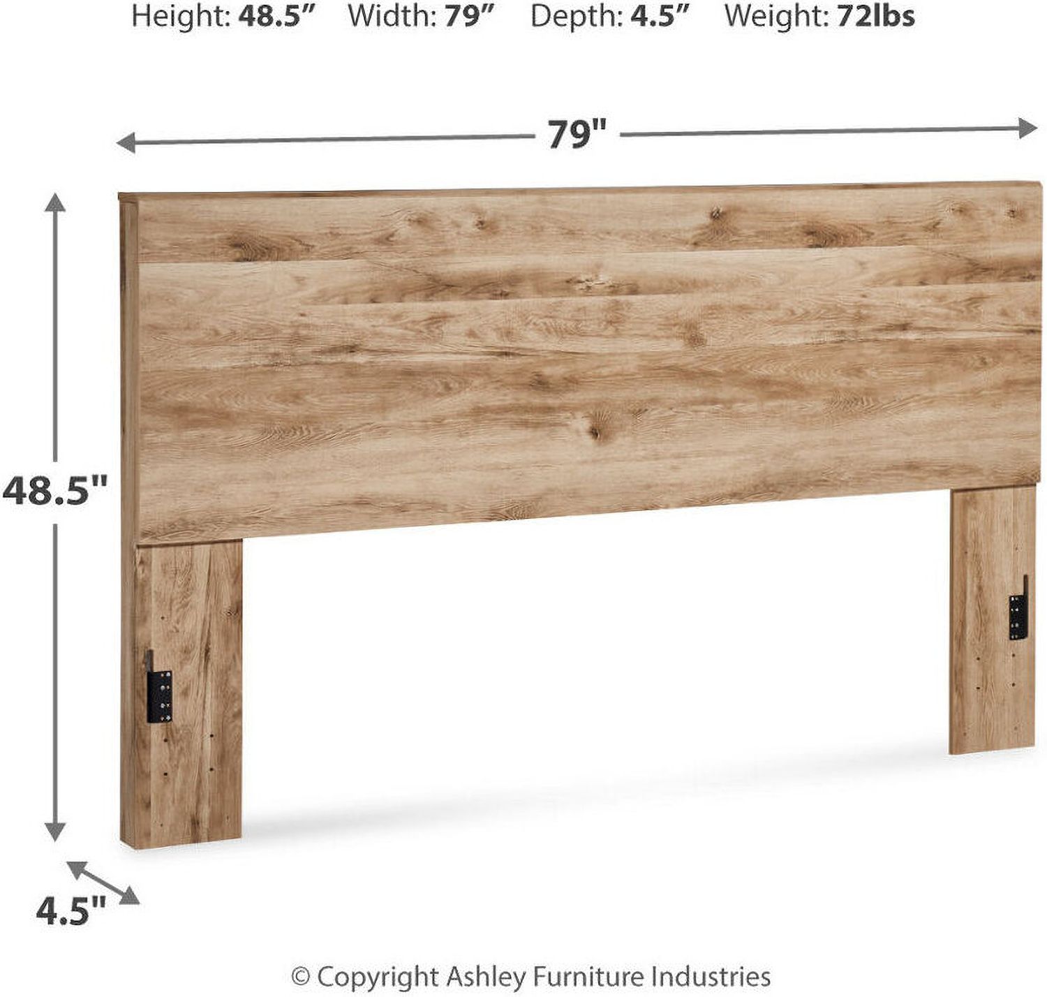 Hyanna Tan King Panel Bed B1050B10