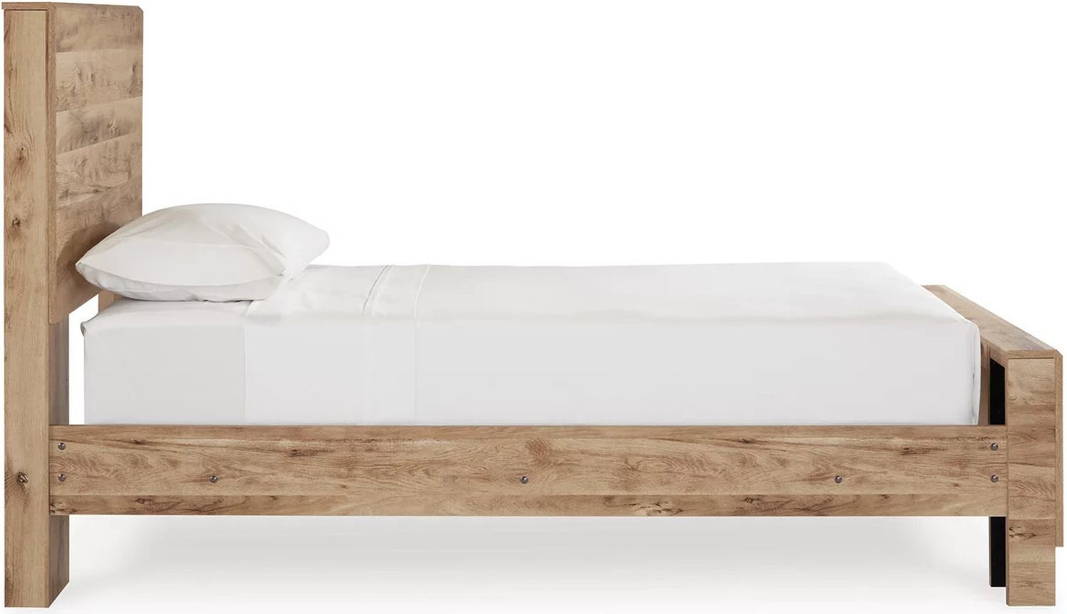 Hyanna Twin Panel Bed In Brown B1050B20