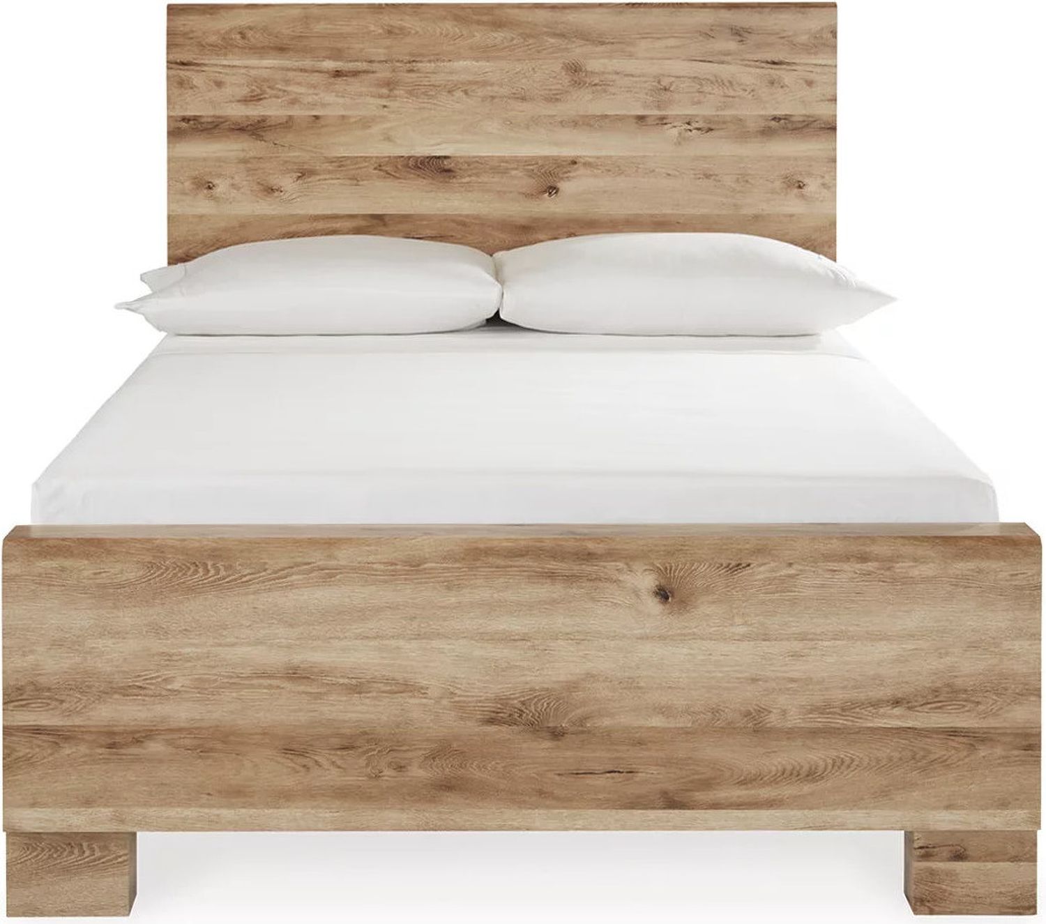 Hyanna Full Panel Bed In Brown B1050B21