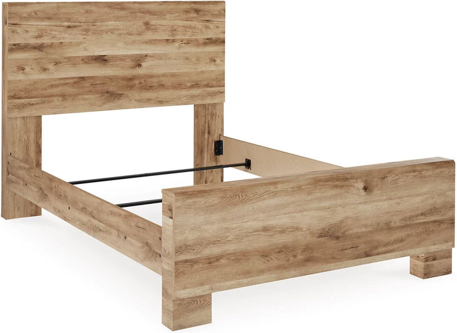 Hyanna Full Panel Bed In Brown B1050B21