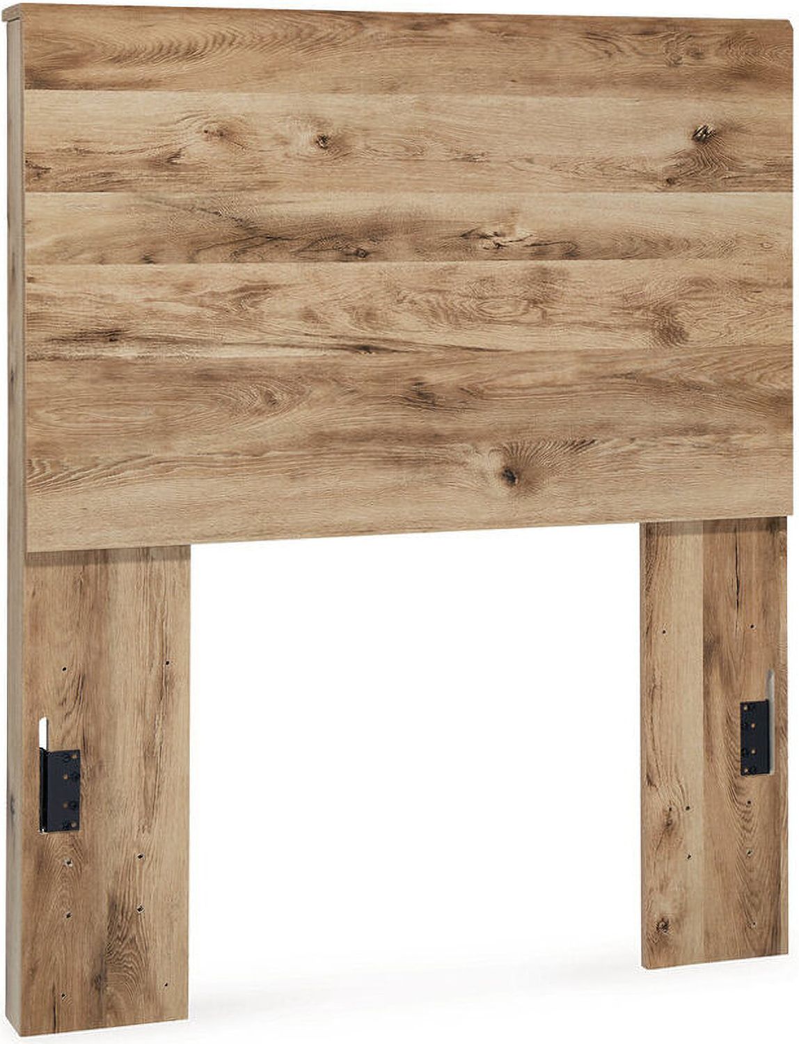 Hyanna Twin Panel Bed with 1 Side Storage In Brown B1050B24