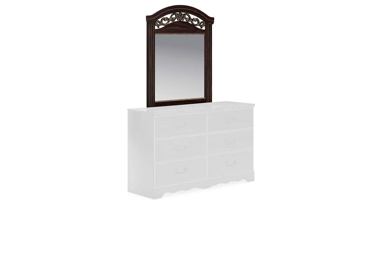 Glosmount Two-Tone Bedroom Mirror B105536
