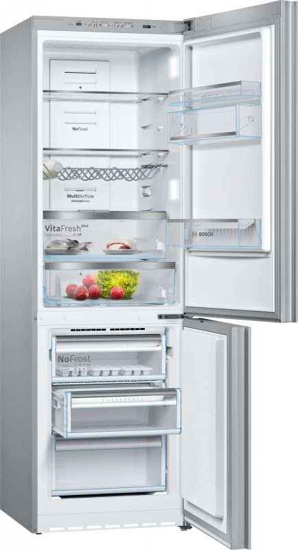 800 Series Free-standing fridge-freezer with freezer at bottom, glass door 23.5'' B10CB81NVW