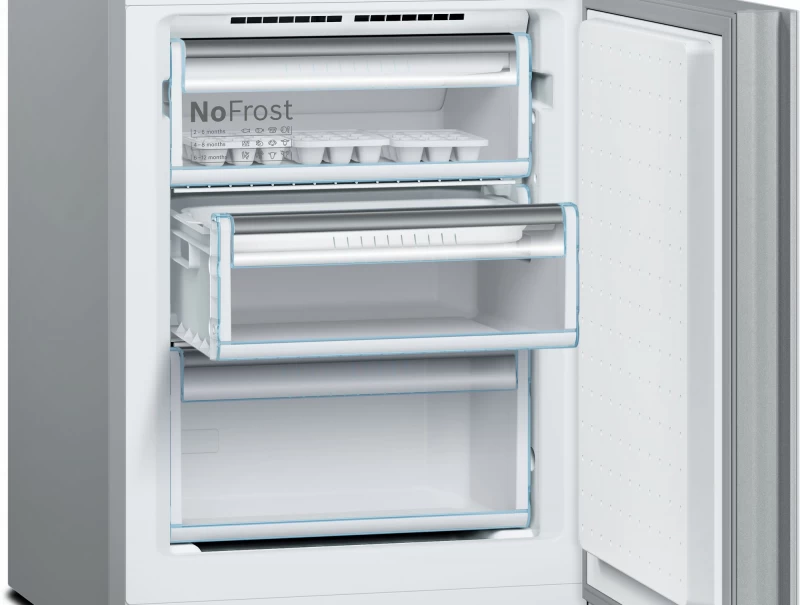 800 Series Free-standing fridge-freezer with freezer at bottom, glass door 23.5'' B10CB81NVW