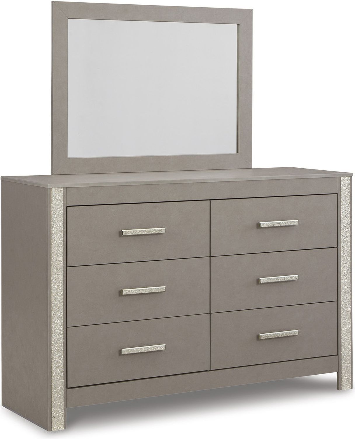 Surancha Gray Bedroom Mirror B114536