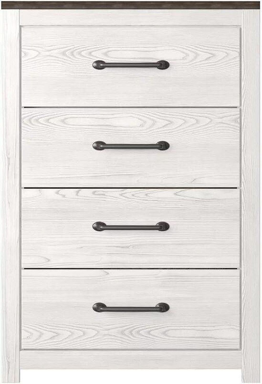 Gerridan White/Gray Four Drawer Chest B119044