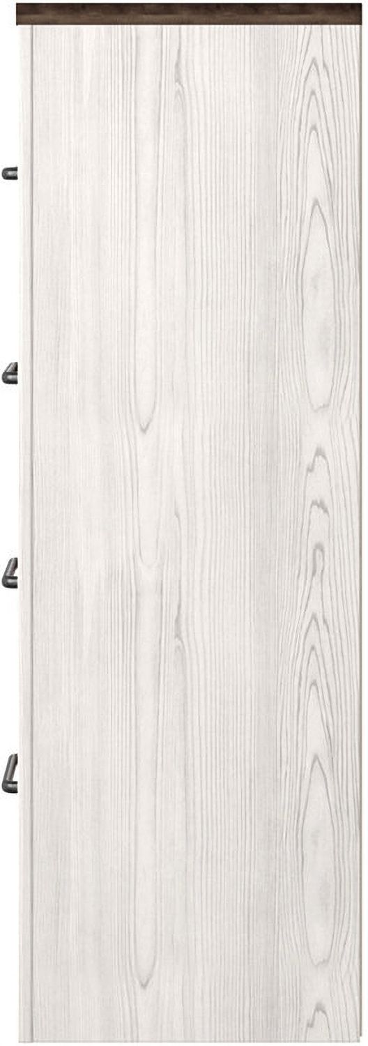 Gerridan White/Gray Four Drawer Chest B119044
