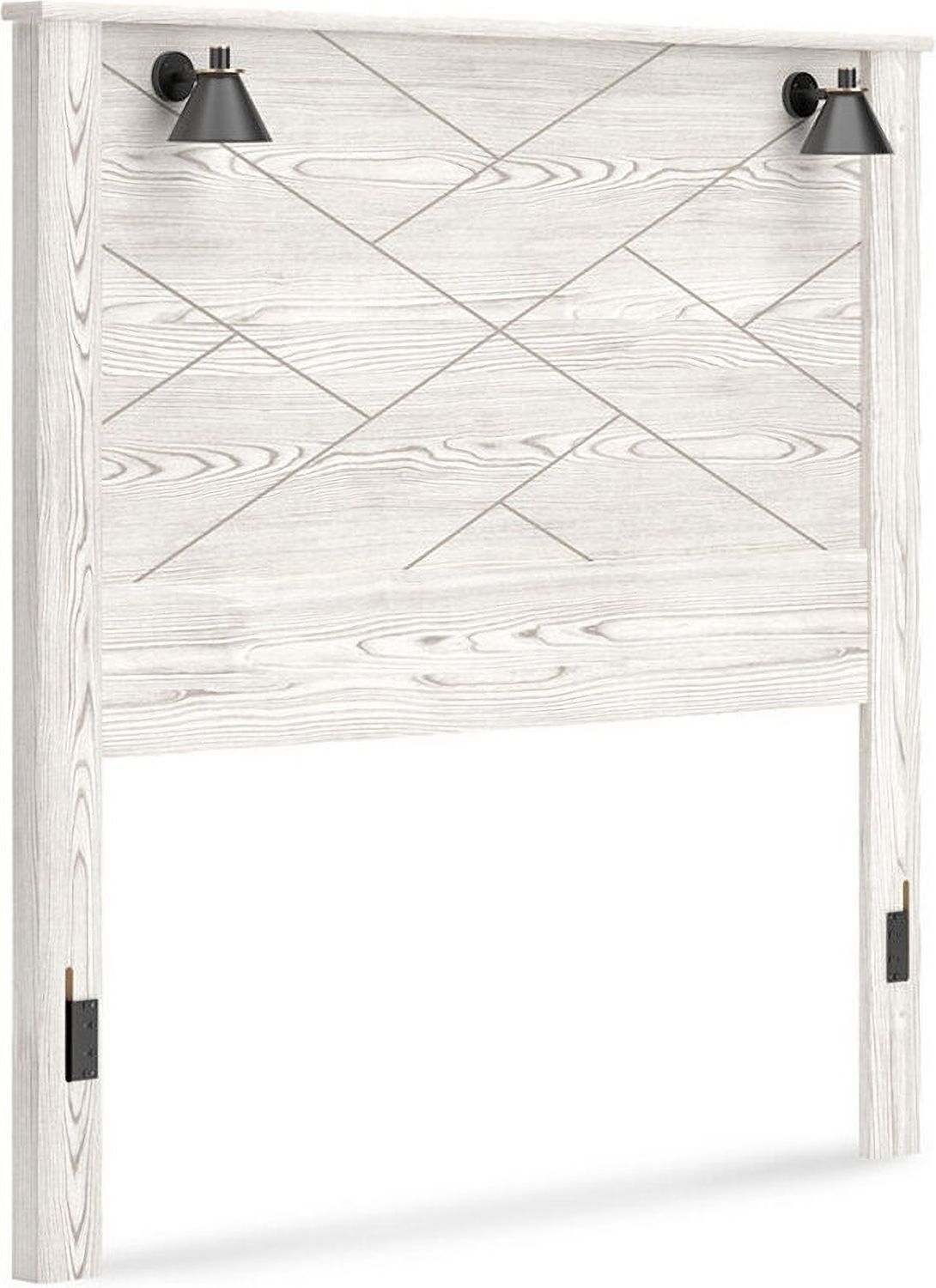 Gerridan White Queen Panel Headboard Only B119057