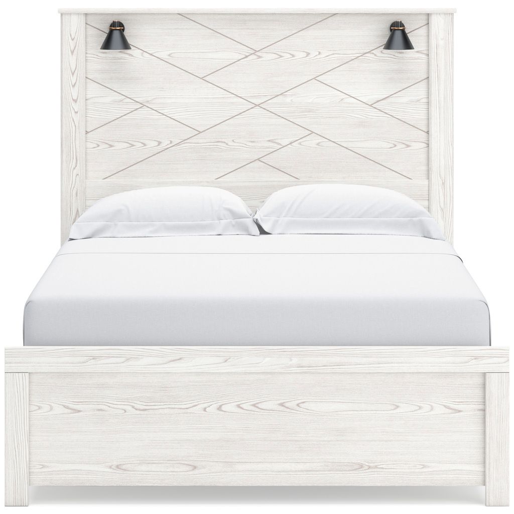 Gerridan White Queen Panel Headboard Only B119057