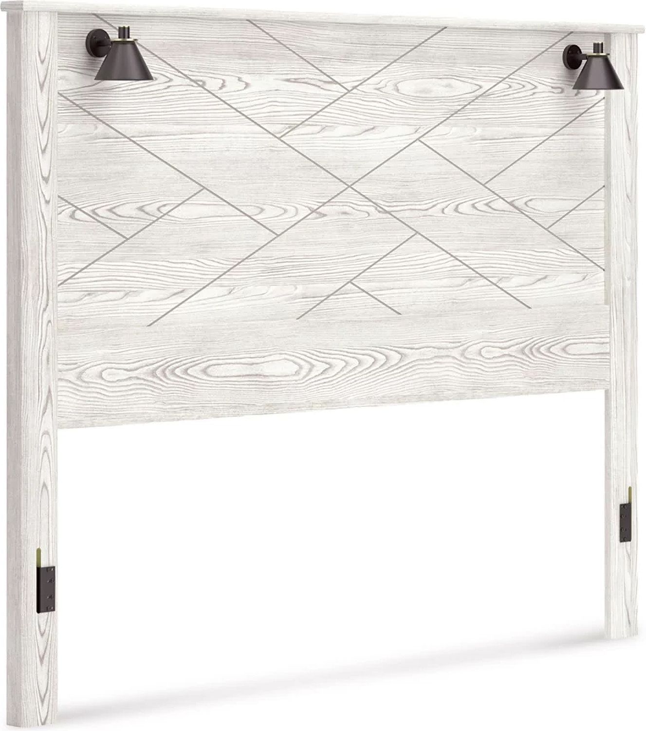 Gerridan White King Panel Headboard Only B119058