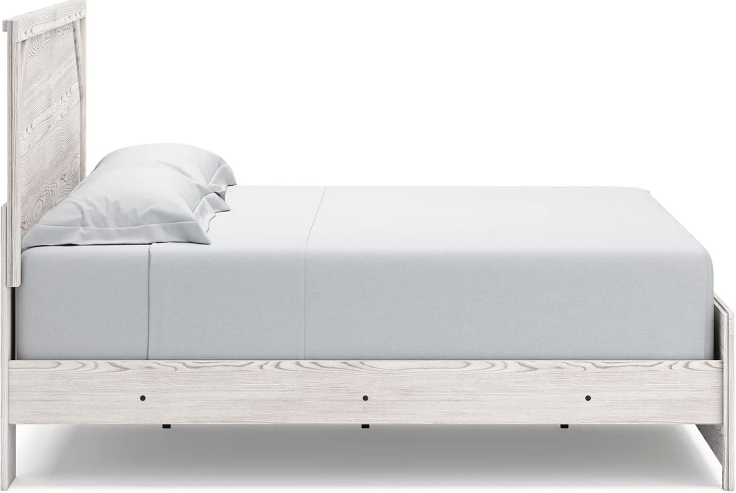 Gerridan White And Gray King Panel Bed B1190B3