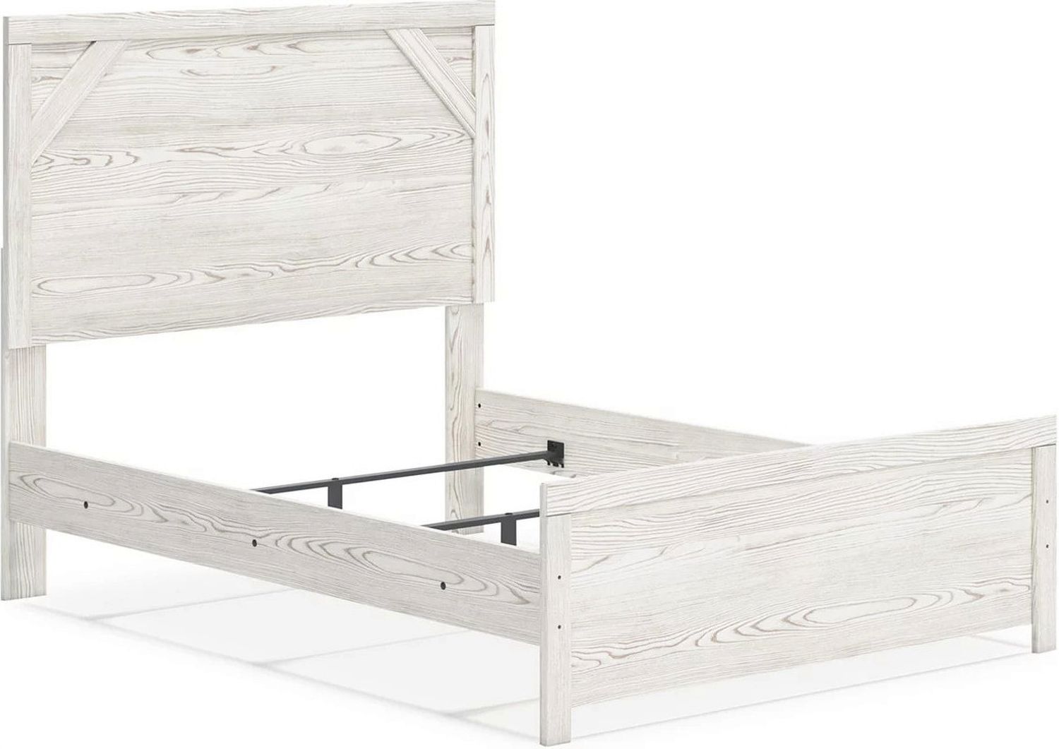 Gerridan White And Gray Full Panel Bed B1190B4