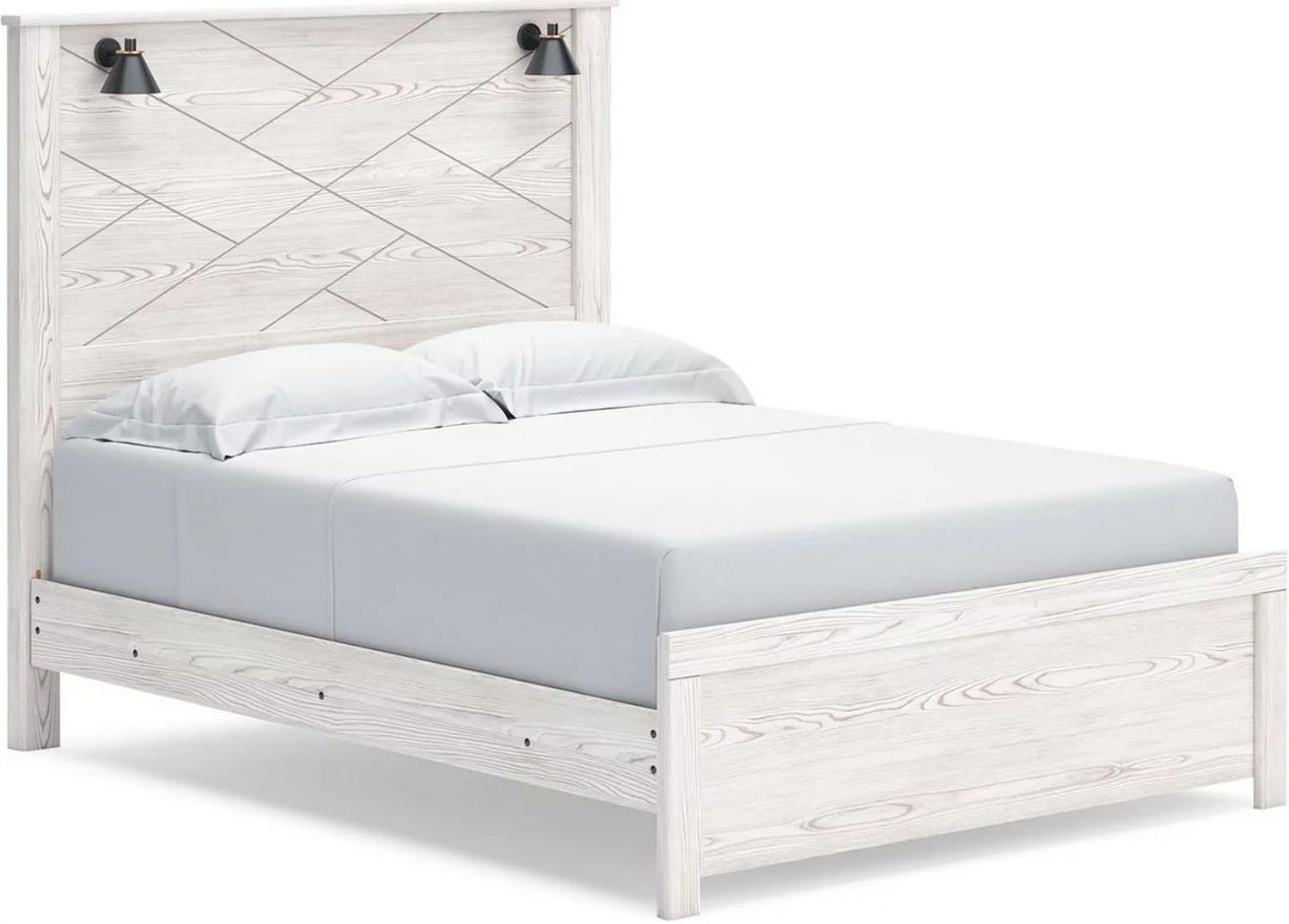 Gerridan White Queen Panel Bed B1190B7