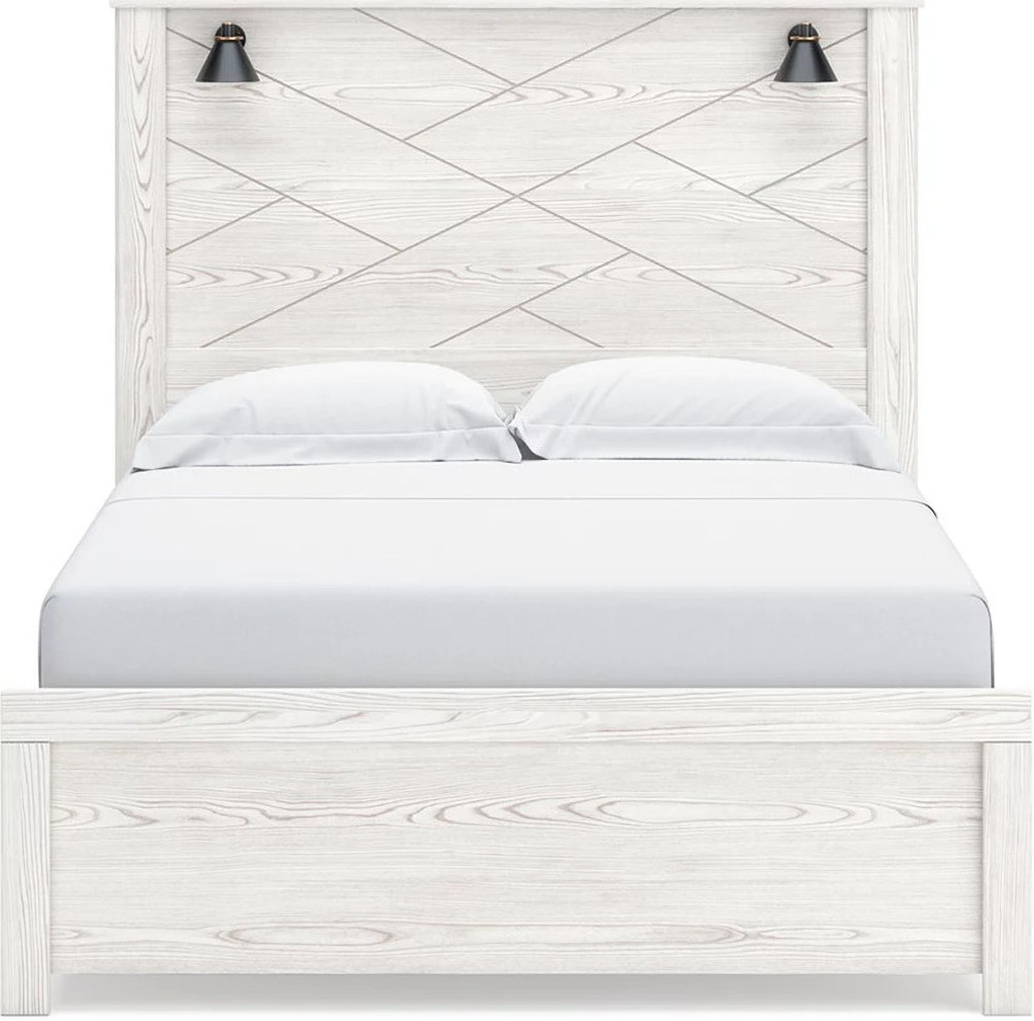 Gerridan White Queen Panel Bed B1190B7