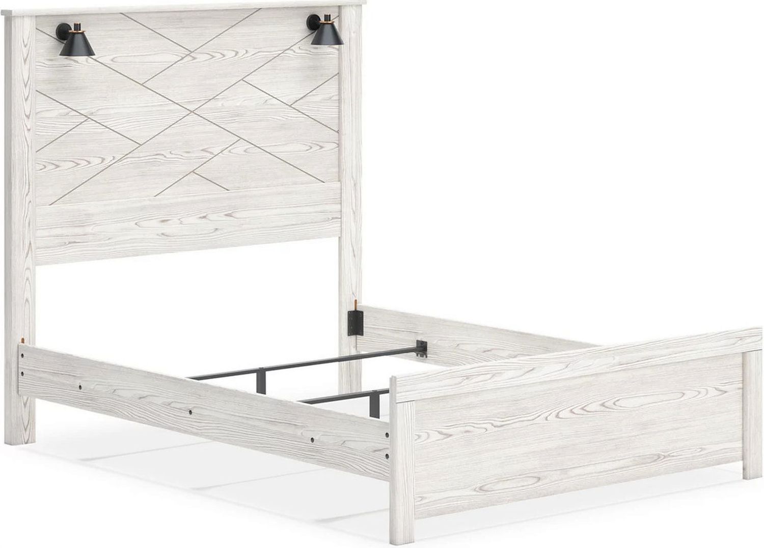 Gerridan White Queen Panel Bed B1190B7