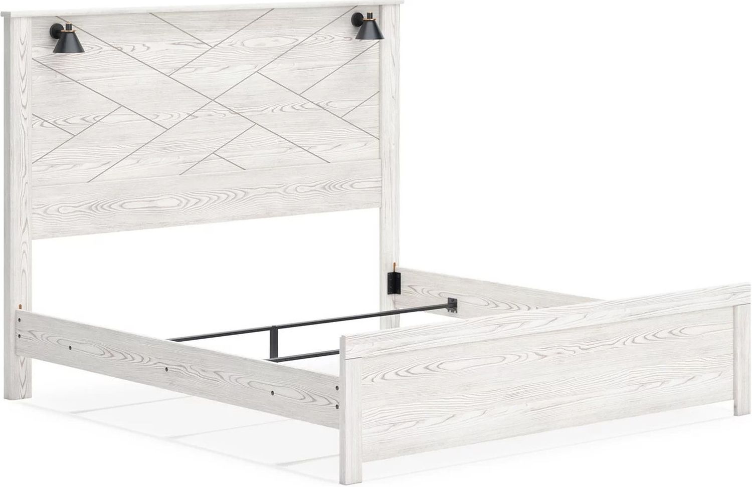 Gerridan White King Panel Bed B1190B9