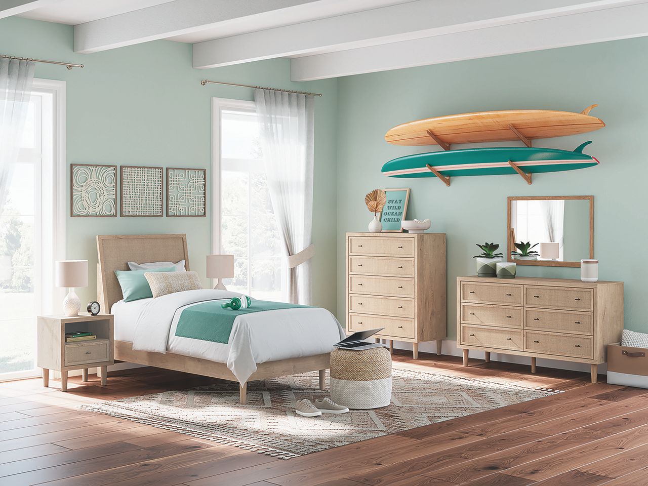 Cielden Dresser In Two-tone B1199231