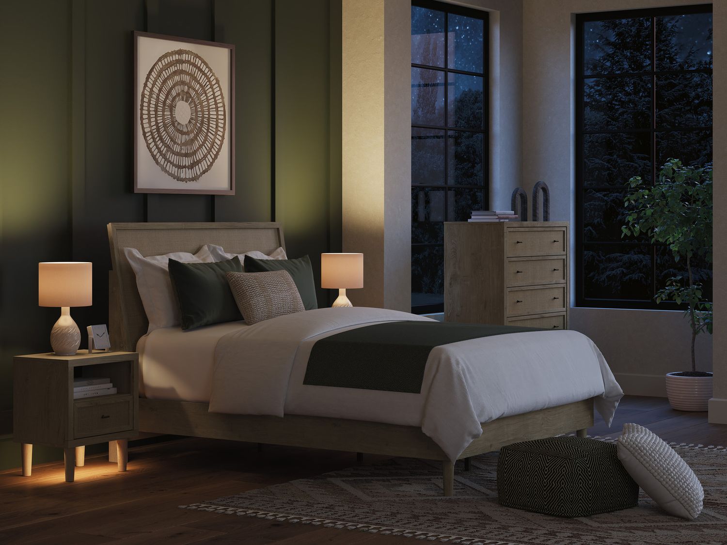 Cielden Dresser In Two-tone B1199231