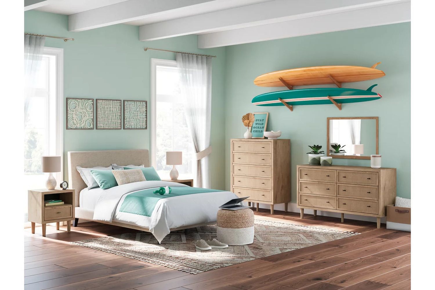 Cielden Chest of Drawers In Two-tone B1199345