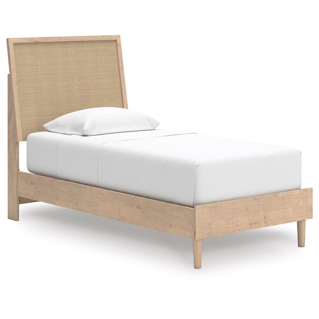 Cielden Twin Panel Headboard In Two-tone B119953