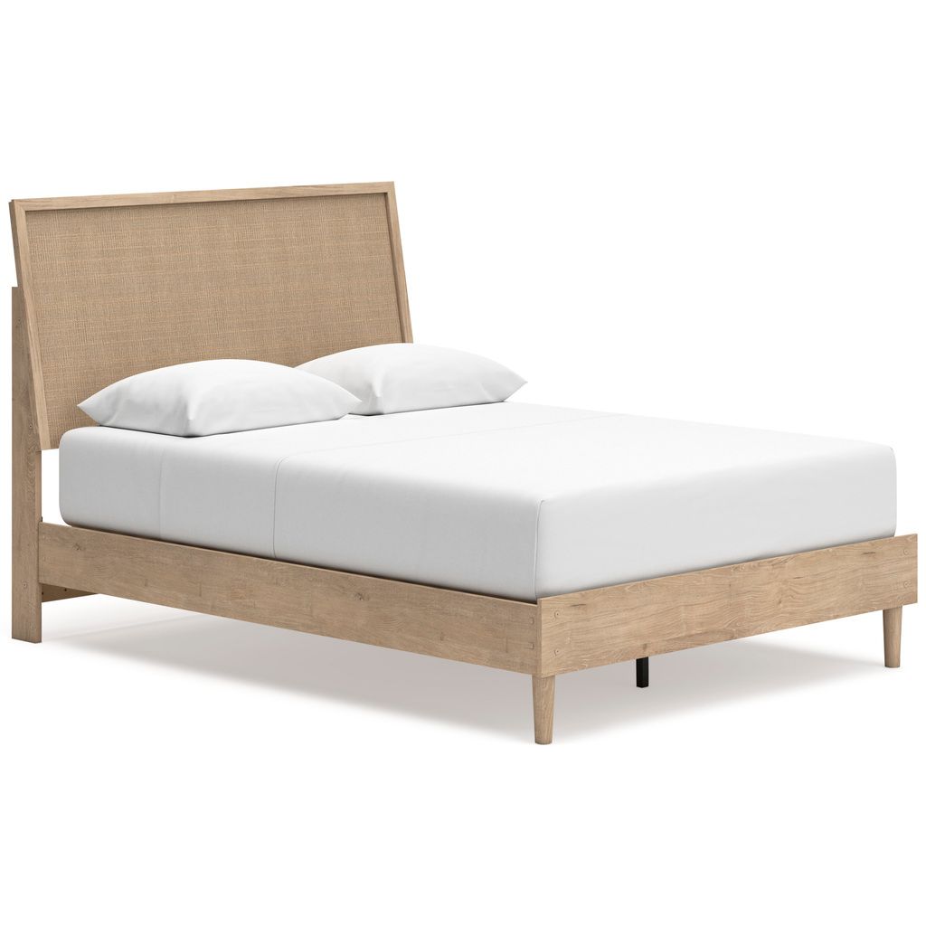 Cielden Queen Panel Headboard In Two-tone B119957