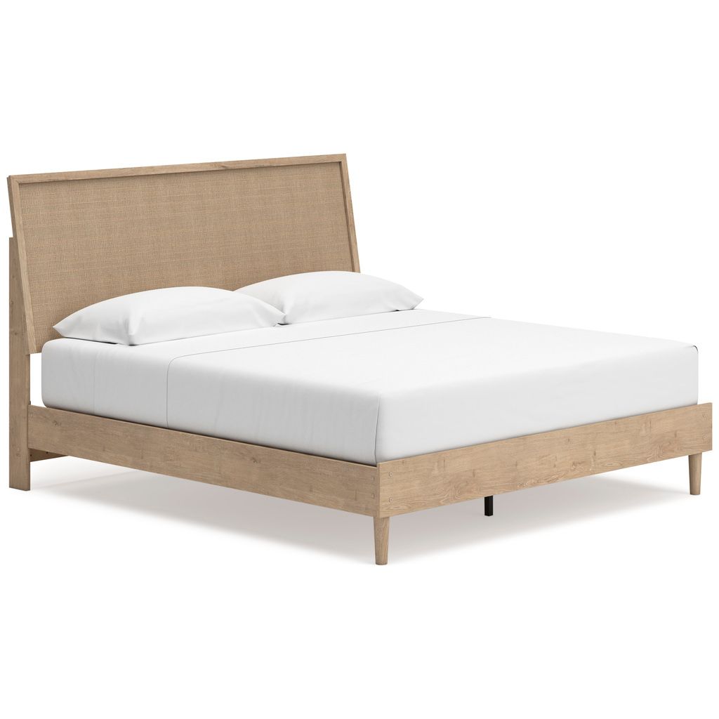 Cielden King Panel Headboard In Two-tone B119958