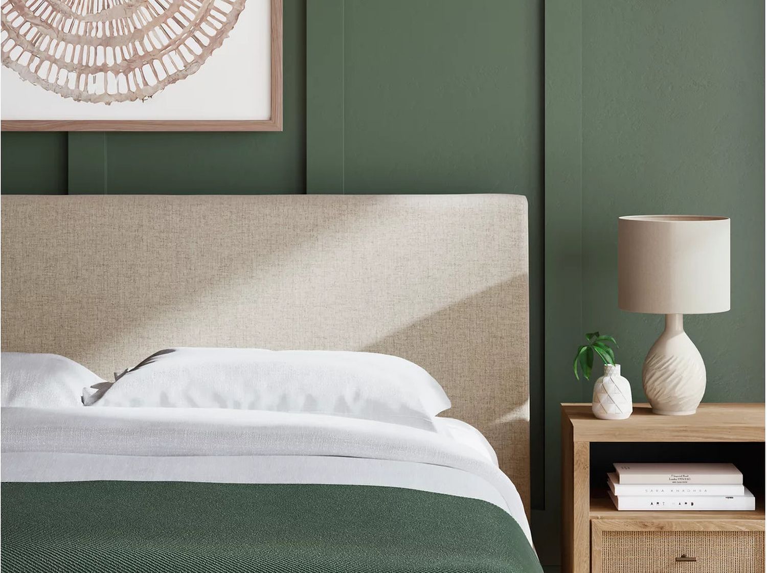 Cielden King Upholstered Bed with Roll Slats In Gray B119982