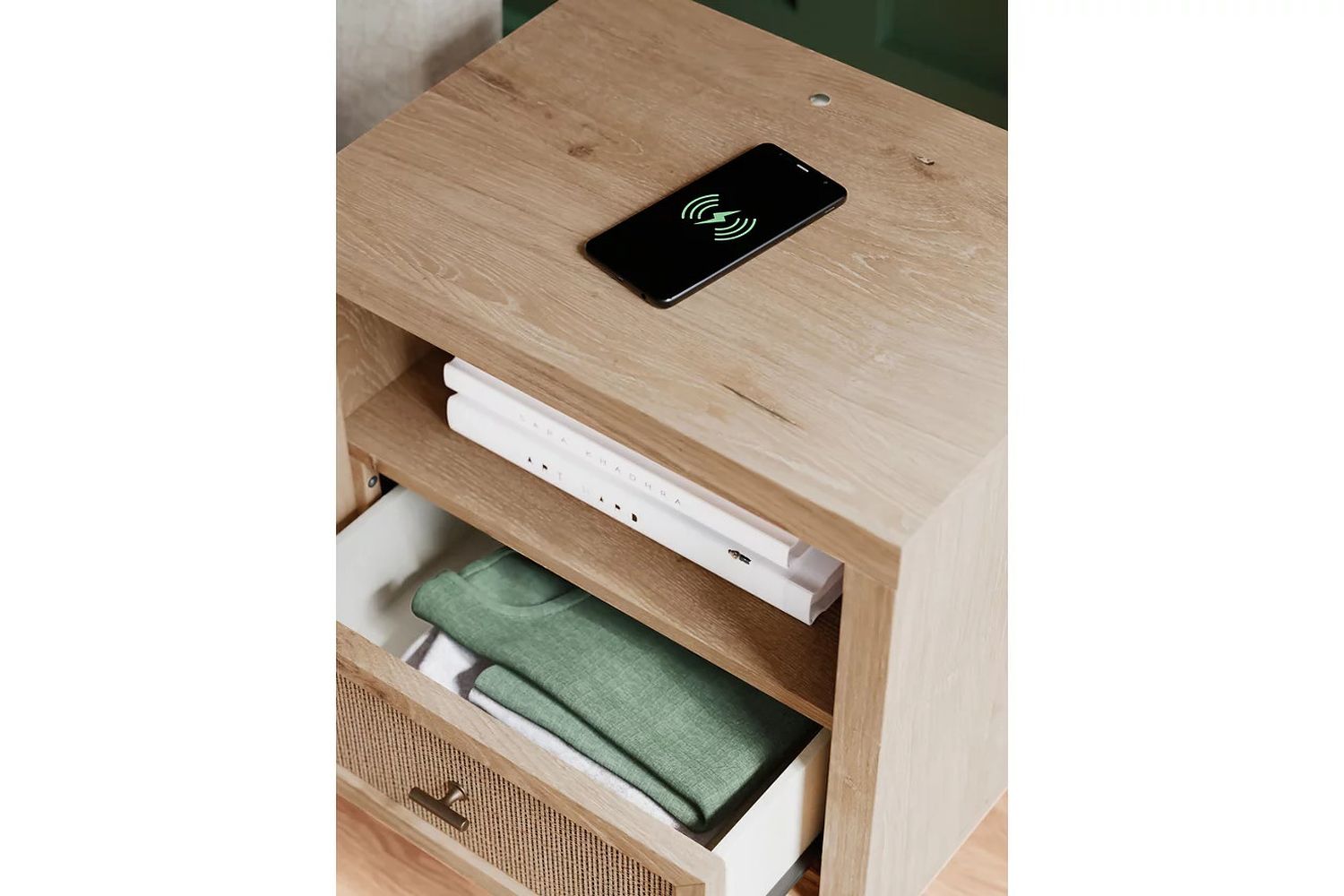 Cielden Nightstand In Two-tone B119991
