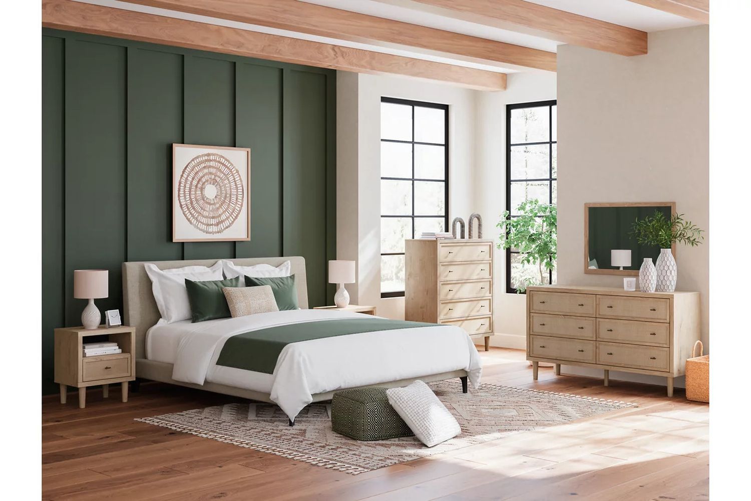 Cielden Nightstand In Two-tone B119991