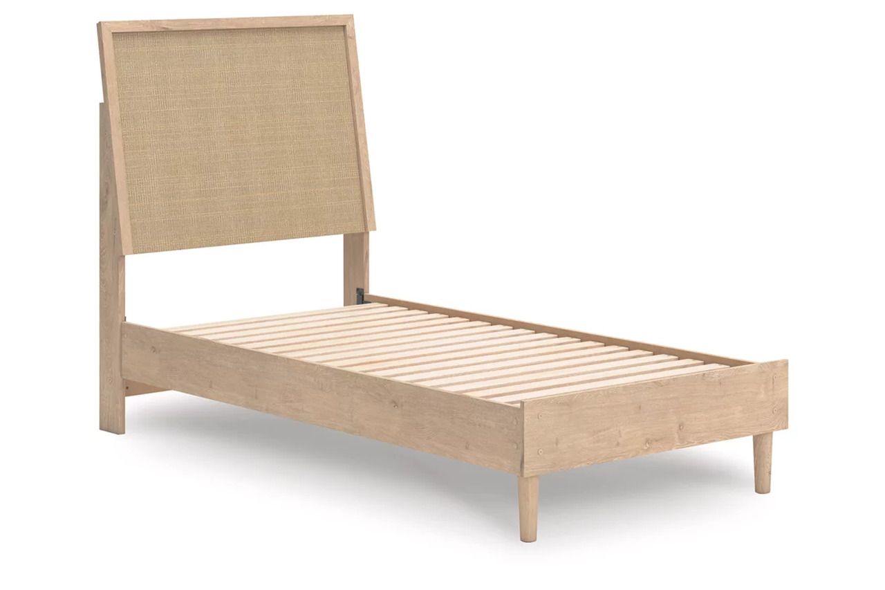 Cielden Twin Panel Bed In Two-tone B1199B18