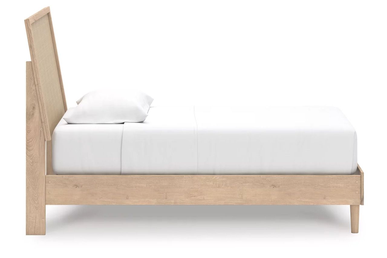 Cielden Twin Panel Bed In Two-tone B1199B18