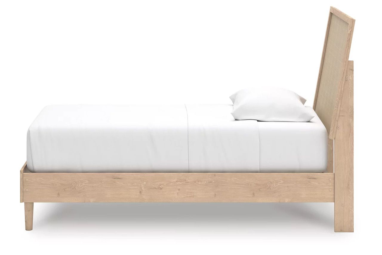 Cielden Twin Panel Bed In Two-tone B1199B18