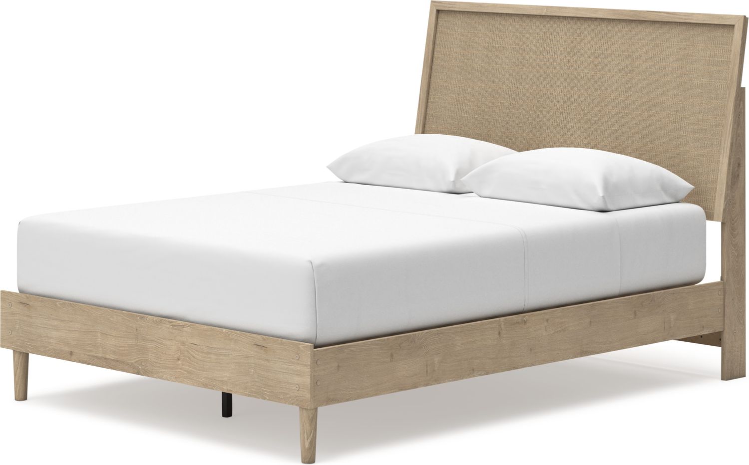 Cielden Queen Panel Bed In Two-tone B1199B3